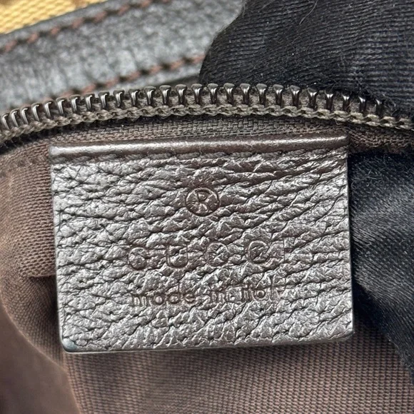 Gucci HalfMoon Brown Crossbody Bag - Picture 13 of 16